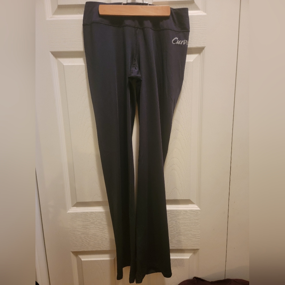 #8‎ Long Black Workout Pants Size XL